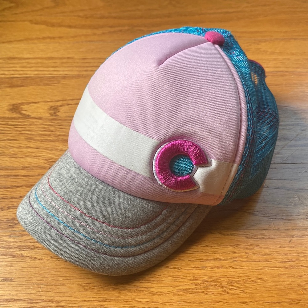 “YO COLORADO” Pink Nugget Toddler Girl Trucker Hat